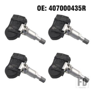 4 個 TPMS タイヤエア圧モニターシステム 433 MHZ センサー ルノー メガーヌ III シーニック 3 ラグナ 3 4 フルエンス緯度用