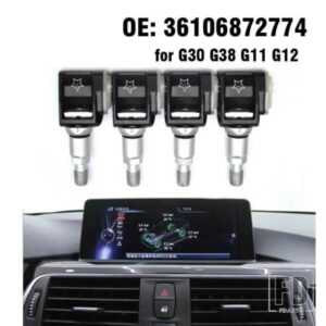 タイヤエア圧モニターセンサー TPMS 433MHZ BMW G20 G21 G30 G31 G38 F90 G32 G11 G12 G01 G02 G05 に適合