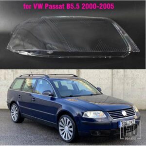 1 個ハロゲンフロントヘッドライトレンズカバー VW パサート B5.5 36647 自動ランプシェードカバークリア