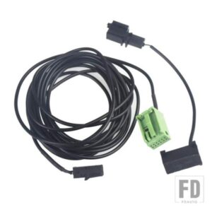BLUETOOTH ワイヤーハーネスケーブル + マイク VW アウディ A4 A6 と RNS315 RNS510 MFD3 CD プレーヤーヘッドユニット