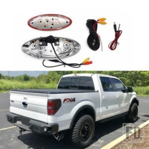 TAILGATERS エンブレム バックアップリアカメラ交換用 フォード F150 F250 F350 F450F550 2004-2016 フレックス 2009-2012 IP68 防水
