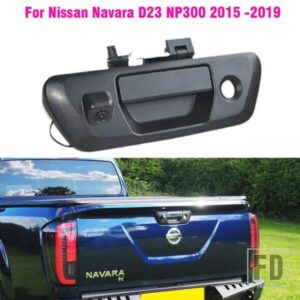 テールゲートリフトゲートトランクハンドルカメラリアビュー HD 日産ナバラ D23 NP300 2015-19 クローム