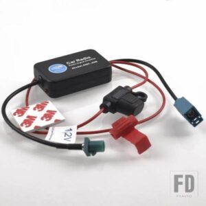 カーラジオ FM アンテナアンプ信号メルセデスベンツボルボフォード FAKRA ブースター 12V コネクタ