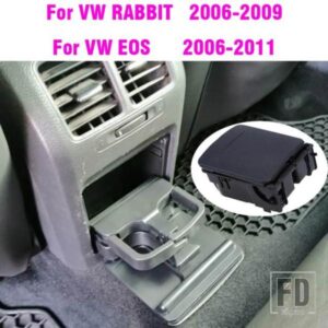 中央コンソールアームレストリアカップドリンクホルダージェッタ MK5 5 ゴルフ MK6 6 VW ゴルフ 6 VI 1K0862532 1K0862532C