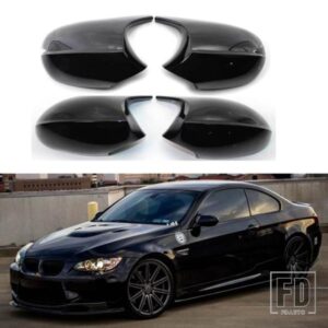 交換用バックミラーサイドミラーカバーキャップ BMW E90 E91 E92 E93 E81 E87 E82 E88 3 1 シリーズ M アクセサリーカーボン光沢