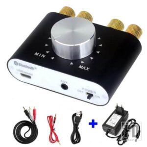 オートパートナーアンプ X24 TPA3116 サポート USB 入力 BLUETOOTH 5.0 入力 HI-FI デジタルパワーアンプ 50W+ 50W 定格電力