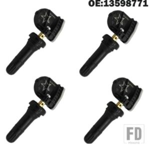 4 個タイヤエア圧モニターセンサー TPMS 13598771 315MHZ シボレー アベオ キャプティバ エクスプレス インパラ シルバラード用