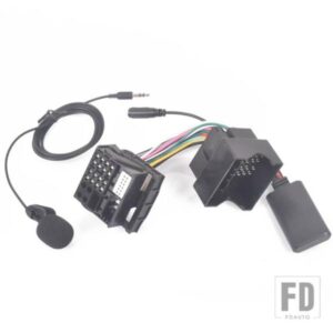 BMW E60 E66 E70 E82 E87 E90 E92 ラジオハーネスプラグマイクハンズフリー BLUETOOTH 5.0 AUX アダプタ