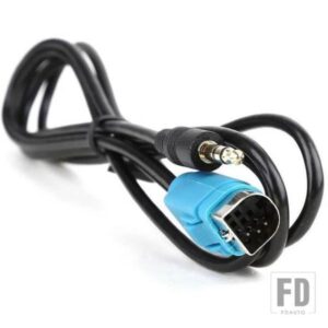 3.5MM AUX ケーブル接続オーディオアダプター ALPINE KCE-236B CDA-9884 CDA-9886M MP3 用
