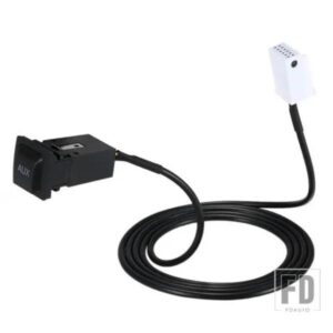 フォルクスワーゲン VW ゴルフ MK6 ジェッタ MK5 RCD510 RNS510 5KD 035 724 AUX 入力アダプタ