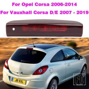 サードブレーキランプ車 LED ハイマウントストップランプリアテールライト 5 ドアコルサ D/E 2007-2019 13188045 1222130 510511640