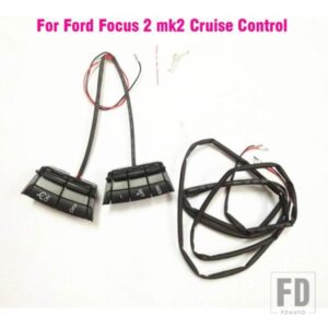車スイッチクルーズスピードコントロールシステムフォードフォーカス 2 MK2 2005-2011 ステアリングホイールクルーズコントロール