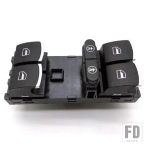 VW トゥアレグシャラン用シートアルハンブラ 2011-16 クロームマスターパワーウィンドウスイッチボタン 7P6959857