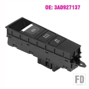 電子ハンドブレーキパーキングハンドブレーキスイッチボタン 3AD927137 VW パサート B7 パサート CC 2013 -2018
