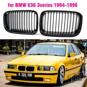 黒グリル ABS フロント交換フードキドニーグリル BMW E36 1994 1995 1996 318I 323I 325I 320I 328I M3