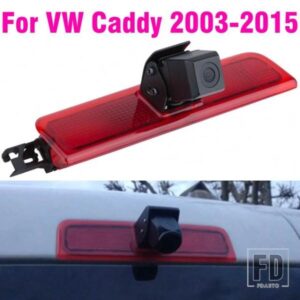 VW キャディ 2003-2015 HD 3RD ブレーキライトリアビューリバースパーキングカメラナイトビジョン防水ブレーキライト