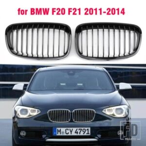 フロントグリルグリル ABS BMW F20 F21 1 シリーズ 116I 118I 120I 125I 135I 5 ドアハッチバック 2011-2014 スポーツスタイル