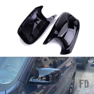 交換バックミラーサイドミラーカバーキャップ BMW E84 X1 2009-2013 F25 X3 プレ LCI 2011-2013 パーツスタイリングカーボン