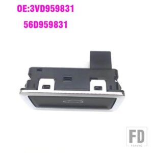 アウディ A4 B8 A6 C7 A8 Q7 VW パサートオクタビア SUPERB 電動トランクリッドロックスイッチプッシュボタン 56D959831F