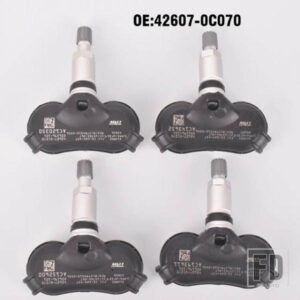 4 個タイヤエア圧モニターセンサー TPMS 42607-0C070 トヨタセコイア 2008 + シエナ 2007 + タンドラ 2006 +