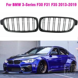 グリル交換キドニーフロントバンパーグリル BMW F31 F30 2013-2019 BMW 316I 318D 320I 325I
