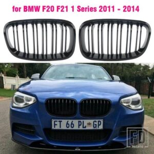 RICOY グロスブラック BMW 2011 - 2014 F20 F21 118I 120I 140I 2 ハッチバックスポーツキドニーグリルグリル