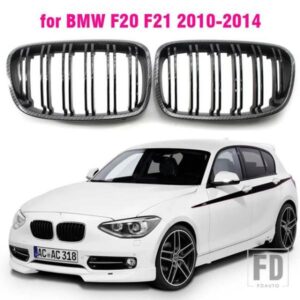 RICOY グロスブラック BMW 2011 - 2014 F20 F21 118I 120I 140I 2 ハッチバックスポーツキドニーグリルグリル
