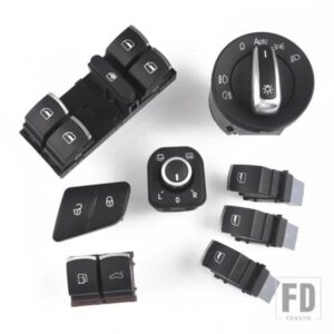 8 ピース/ロット窓ヘッドライト自動ミラーテールゲート燃料ドアスイッチ VW パサート B6 ティグアン 3C0962125B 5ND959565A 5ND941431B