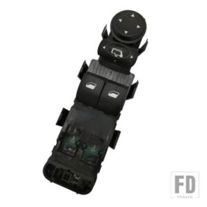 2 ドアウィンドウマスターミラースイッチパネル 9 ピンシトロエン C4 38261