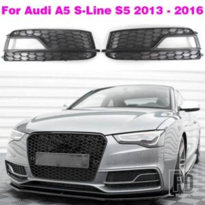 フロントバンパーアンダーグリルフォグライトグリルグリルカバートリムアウディ S5 A5 S ラインバンパー S5 2013-2016 8T0807681K 8T0807682K