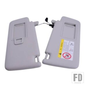 グレーフロントサンバイザーパネル化粧ミラーライト VW ゴルフ 7 MK7 MK8 T-クロスパサート B8 CC E-ゴルフ T-ROC 5GG857551