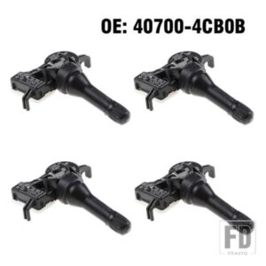 4 個車 TPMS タイヤエア圧モニターセンサーシステム 407004CB0B 日産アルマダ 2016 2017 2018 ティアナ 2019 インフィニティ QX50