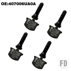 4 個 407006UA0A TPMS タイヤエア圧センサータイヤシステム日産アルティマリーフローグセントラインフィニティ QX50 433MHZ