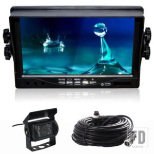 LED リバースカメラ 7 インチTFT 液晶モニタートラックバスパーキング支援モニター S DC 9V-35V 車モニター