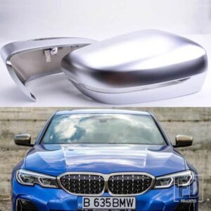 LHD BMW 3 4 5 6 7 シリーズ G20 G21 G22 G23 G30 G31 G32 G11 G12 520I 520D 530D クロームマットサイドドアミラーカバー