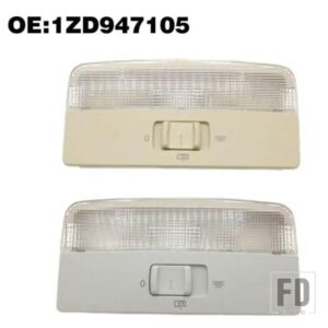 ベージュ読書灯インテリアランプドームライト VW ポロ 9N 6R T5 ボラ 2002-2005 キャディファビア海 6QD947105 1ZD947105 31G947105