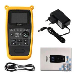 WOOPKER WS 6933 デジタル HD 衛星衛星ファインダー DVB S2 /S FTA CKU SAT-FINDER コンパス付き KONWERTER