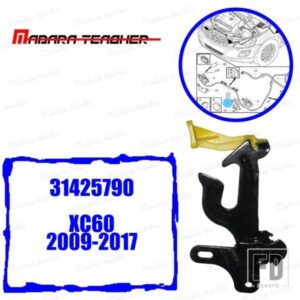 フードリリースレバーフードセーフティキャッチラッチロックボルボ XC60 2009 2010 2012 2011 2013-17 31425790