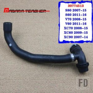 ボルボ 07-14 S80 S60 XC60 XC90 XC70 V70 コネクタにパイプアンダー 3.2L-L6 30774513 冷却冷却ホースヒーターリターン