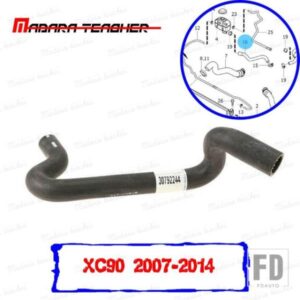 ボルボ XC90 ラジエーター冷却液回収 EXPANSIONTANK ボトルオーバーフローホース 30792244 新 2007 2008 2009 2010 2012 2013 2014