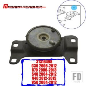 ボルボ C30 V50 C70 V40 S40 C-MAX フォーカスクーガセットの左エンジンモーターマウントハッチンソンプロ部品 31316498 1682477
