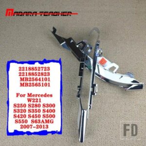 ペアデイタイムランニングランプフロントトリムモールディングメルセデス S クラス S600 S550 S350 2007-2013 2218852723 2218852823