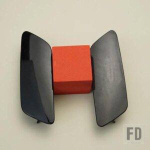 4F0955275B 4F0955276B フロントバンパーヘッドランプヘッドライトウォッシャースプレーカバーキャップアウディ A6 C6 改築 4F0 955 275 B 4F0 955 276 B