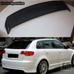 A3 8P スポーツバックカーボンルーフリップスポイラーウイングアウディ A3 ハッチバック 2006 ? 2012