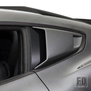 フォードマスタング 2015 2016 2017 ABS OEM スタイルサイドウィンドウフェンダー吸気トリムベント装飾カバー