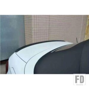 カーアクセサリー偽カーボンスタイルリアトランクスポイラーリップアウディ A4 B6 B7 B8 B9