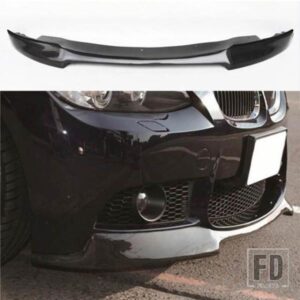 V スタイルカーボンフロントバンパーリップディフューザースポイラー BMW E90 M3 バンパー 2005 ? 2008