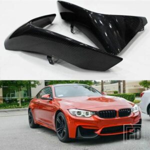 M3 M4 P スタイルカーボンフロントバンパースプリッターリップ BMW F82 M4 F80 M3 2014-2016