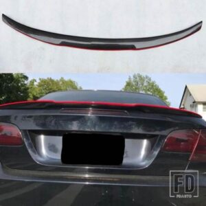 E93 M スタイルカーボンレッドラインリアトランクキャリアコンパートメントスポイラーカーウイング BMW E93 2007 ? 2013
