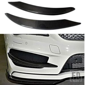 W117 フロントバンパースポイラースプリッターカップフラップメルセデスベンツ W117 CLA 200 CLA180 CLA220 CL??A250 CLA45 2014 ? 2015 2 ピース/セット